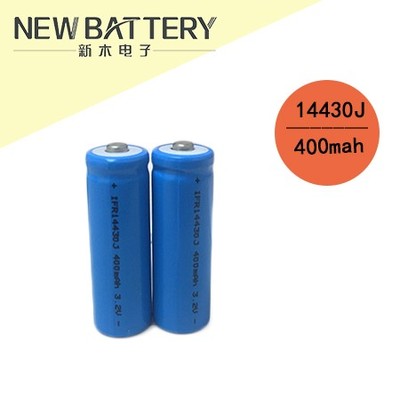 深圳市新木电子科技为您剖析锂电池14430J 精准定位3.2V400mah尖头电池全域细节